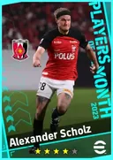 بطاقة Alexander Scholz · CB
