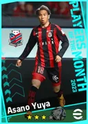 Carte de Asano Yuya · CF