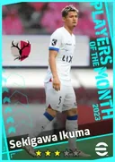 Carte de Sekigawa Ikuma · CB