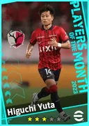Carte de Higuchi Yuta · CMF
