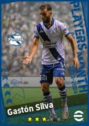 بطاقة Gastón Silva · CB
