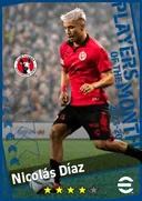 Nicolás Díaz CB card