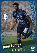 بطاقة Raúl Zúñiga · CF