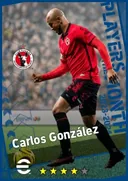 Carte de Carlos González · CF