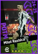 Carte de Milot Rashica · RWF