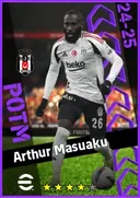 بطاقة Arthur Masuaku · LB