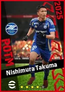 Carte de Nishimura Takuma · AMF