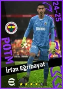 Carte de İrfan Eğribayat · GK
