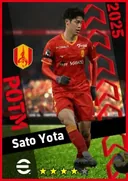 بطاقة Sato Yota · CB