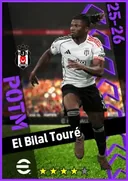 بطاقة El Bilal Touré · LMF