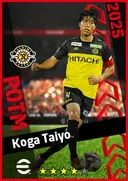 Carte de Koga Taiyo · CB