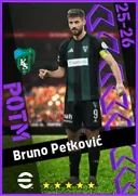 بطاقة Bruno Petković · CF