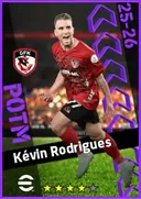 بطاقة Kévin Rodrigues · LB