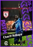 بطاقة Cherif Ndiaye · CF