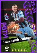 بطاقة Oleksandr Zubkov · RMF