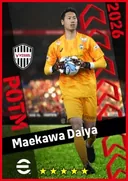 Maekawa Daiya GK card