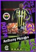 Carte de Anthony Musaba · RMF