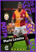 Carte de Mario Lemina · DMF
