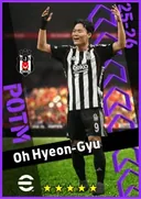 بطاقة Oh Hyeon-Gyu · CF