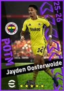 Jayden Oosterwolde CB card