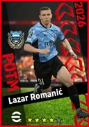 Carte de Lazar Romanić · CF
