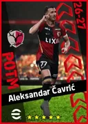 Aleksandar Čavrić RMF card