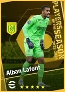 بطاقة Alban Lafont · GK