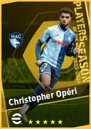 بطاقة Christopher Opéri · LB