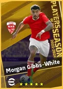 Carte de Morgan Gibbs-White · AMF