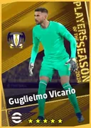 بطاقة Guglielmo Vicario · GK