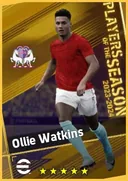بطاقة Ollie Watkins · CF