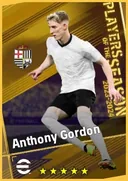 بطاقة Anthony Gordon · LWF