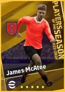 بطاقة James McAtee · RWF