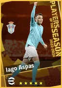 بطاقة Iago Aspas · CF