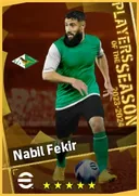 Carte de Nabil Fekir · AMF