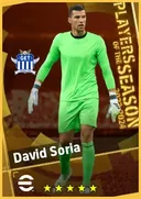 بطاقة David Soria · GK