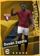 بطاقة Duván Zapata · CF