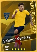بطاقة Valentin Gendrey · RB