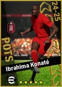 بطاقة Ibrahima Konaté · CB