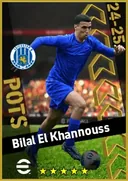 بطاقة Bilal El Khannouss · AMF
