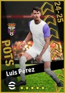 Carte de Luis Pérez · RB