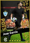 بطاقة Joan García · GK