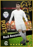 بطاقة Raúl Asencio · CB