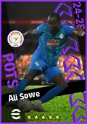 Carte de Ali Sowe · CF