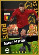 بطاقة Aarón Martín · LB