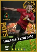 Carte de Hakeme Yazid Said · LWF