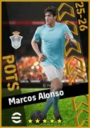 Carte de Marcos Alonso · CB