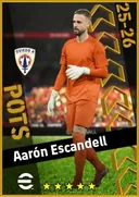 Carte de Aarón Escandell · GK