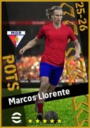 Carte de Marcos Llorente · RB