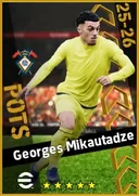 Carte de Georges Mikautadze · CF